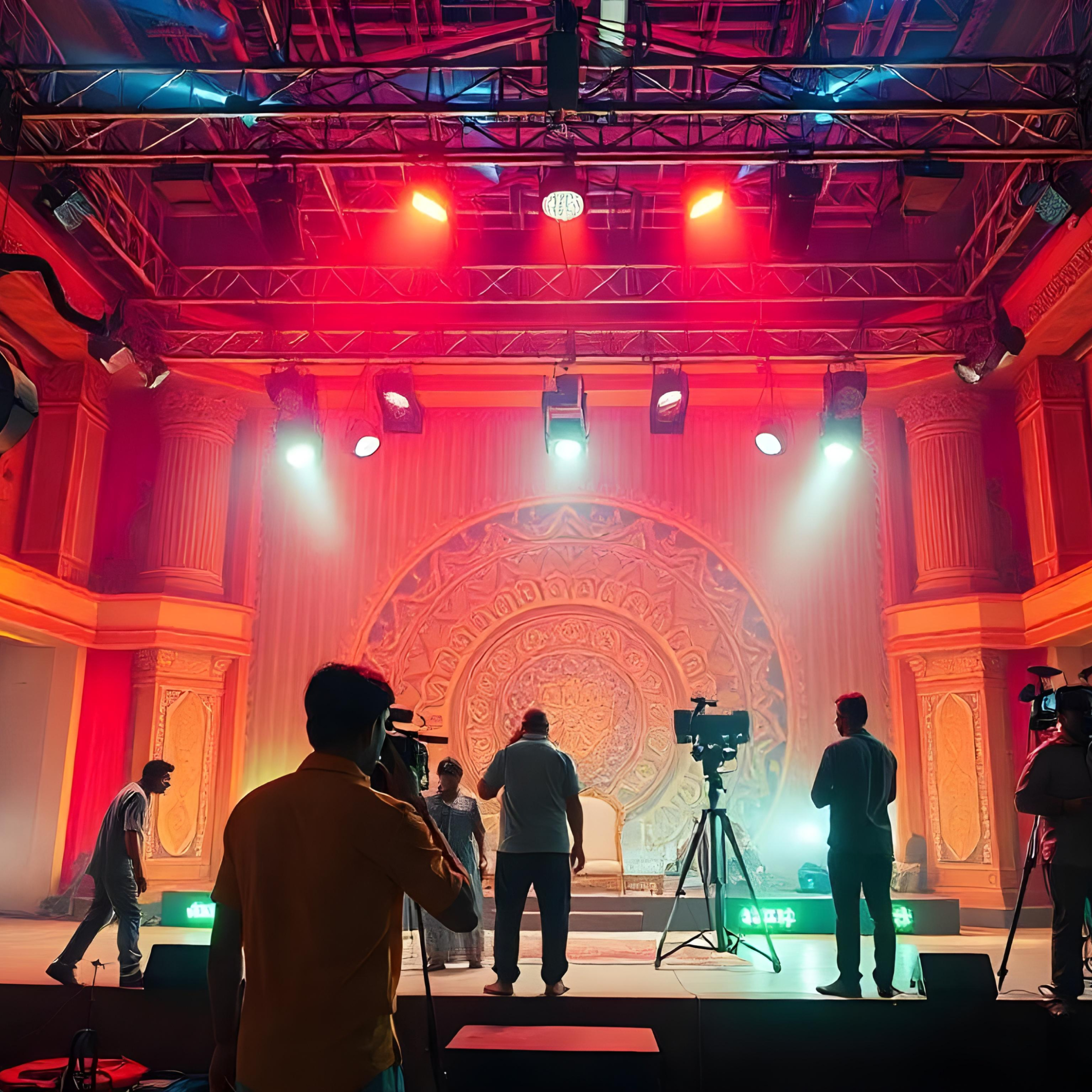 Behind the scenes